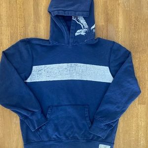 Mens American Eagle Sweatshirt, Blue, Size Large